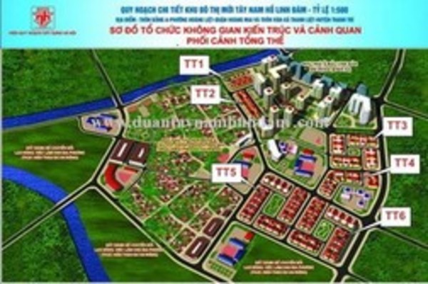 HUD “phớt lờ” với hồ sơ QHCT 1/500 Dự án Nam hồ Linh Đàm?