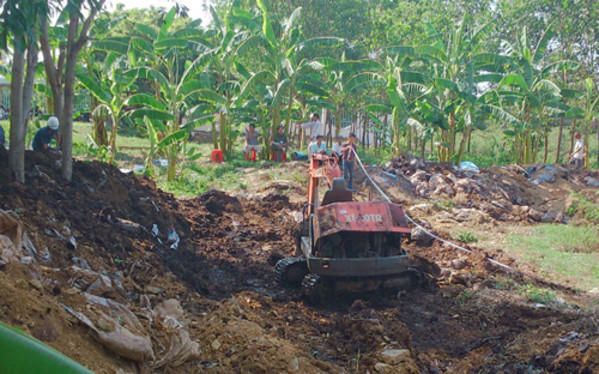 Phát hiện hố chôn chất thải tại công ty Mauri Việt Nam