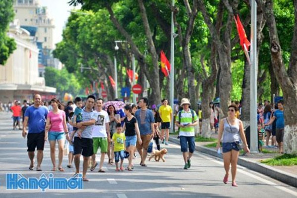 Đề xuất mở rộng không gian đi bộ trong khu vực phố cổ Hà Nội