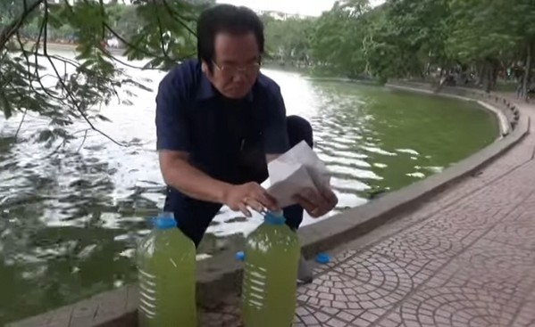 Hà Nội có thể làm sạch nước Hồ Gươm với 12 triệu đồng?