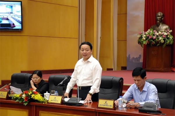 Bộ trưởng Trần Hồng Hà: Tạo đột phá từ cơ chế chính sách