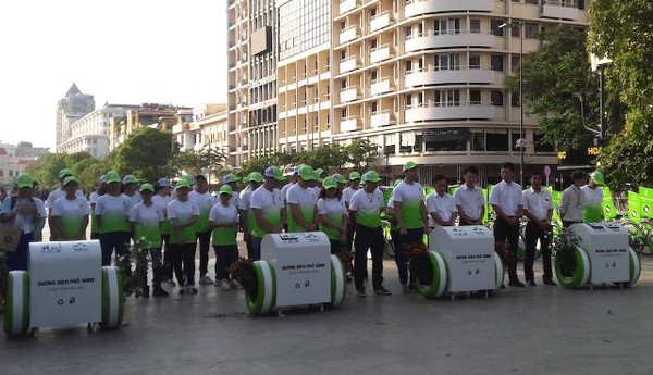TP HCM: Triển khai 100 thùng rác thông minh