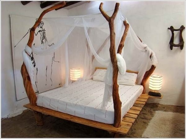Thiết kế giường ngủ đẹp như trong chuyện cổ tích
