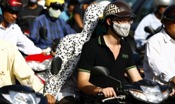 Hà Nội tiếp tục ô nhiễm không khí cao hơn TP HCM