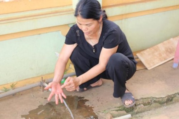 Thái Nguyên: Dùng nước sạch của nhà máy gây… ngứa ngáy, lở loét