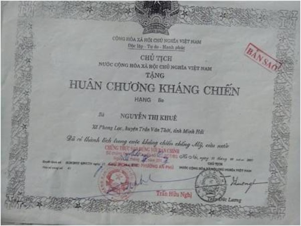 Cần Thơ: Cụ Nguyễn Thị Khuê kiến nghị TTTCP sớm giải quyết sự việc