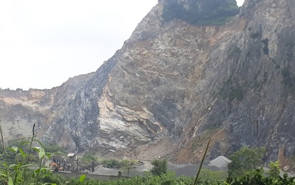 Lương Sơn, Hòa Bình: Công ty nổ mìn lấy đá, dân bỏ nhà đi lánh nạn