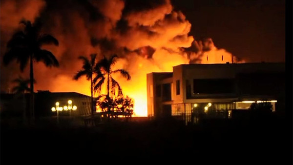 Video: Cháy lớn tại công ty nhựa Thiếu niên Tiền Phong Hải Phòng