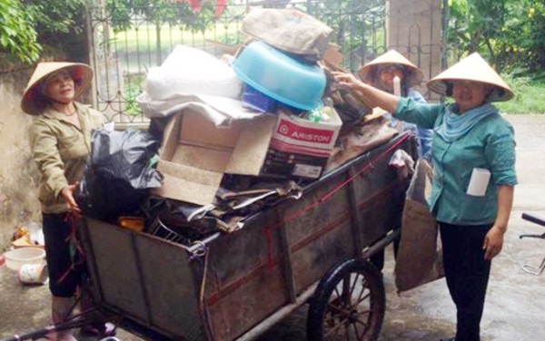 Hải Dương: Xây dựng 1.279 tổ phụ nữ thu gom rác