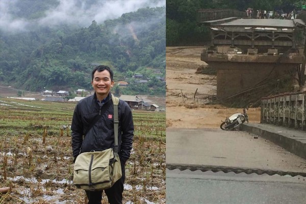 Đã tìm thấy thi thể PV Đinh Hữu Dư gặp nạn khi tác nghiệp mưa lũ
