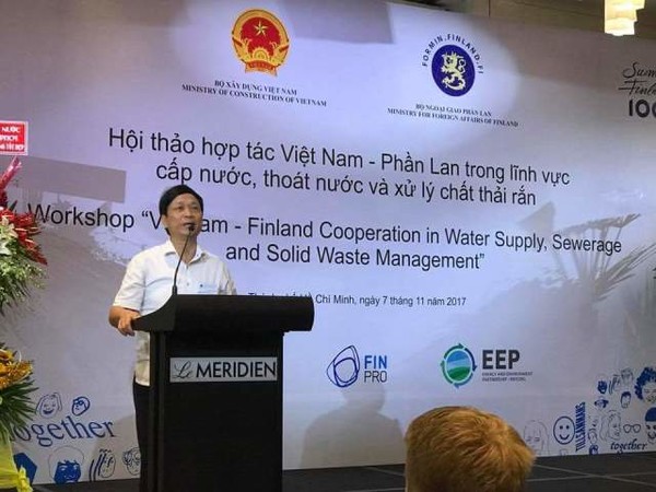 Hội thảo hợp tác Việt Nam - Phần Lan: CTN và xử lý chất thải rắn