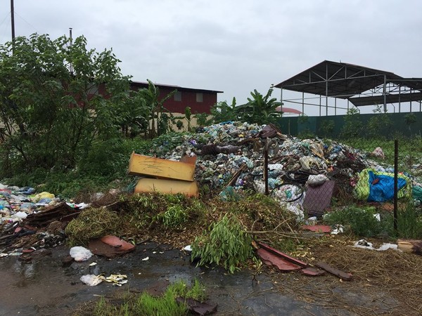 Vĩnh Phúc: Dân 'kêu trời' vì rác thải sinh hoạt gây ô nhiễm