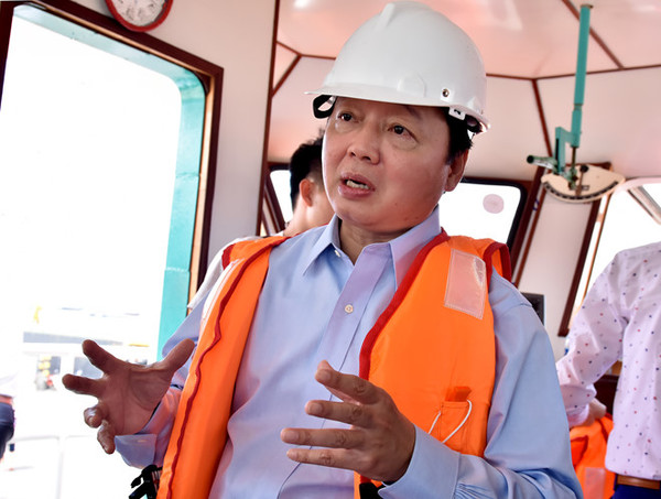 Bộ trưởng Trần Hồng Hà: Cấm nhận chìm bùn cát xuống khu bảo tồn biển