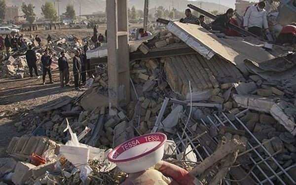 530 người thiệt mạng trong trận động đất ở biên giới Iran-Iraq