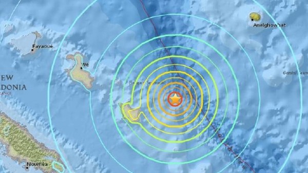 Cảnh báo sóng thần sau động đất mạnh ở Nam Thái Bình Dương