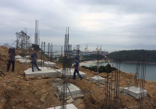 Đà Nẵng kiểm tra việc tái xây dựng biệt thự trái phép trên Sơn Trà