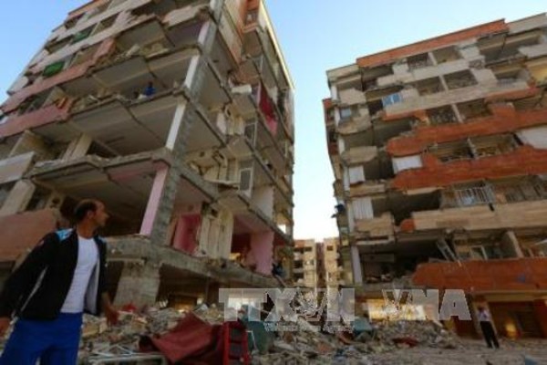 Động đất mạnh liên tiếp xảy ra ở Iran, gần 60 người bị thương