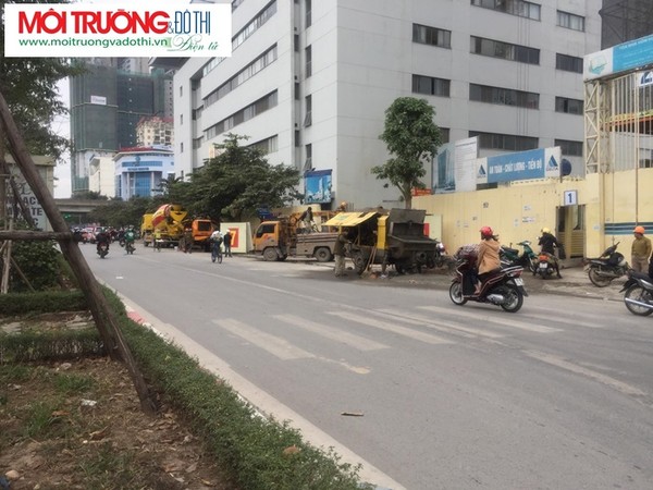 Bê tông Việt Tiệp có được phép trộn bê tông tưới ở lòng đường?