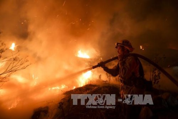 Bang California tiếp tục sơ tán người dân do cháy rừng