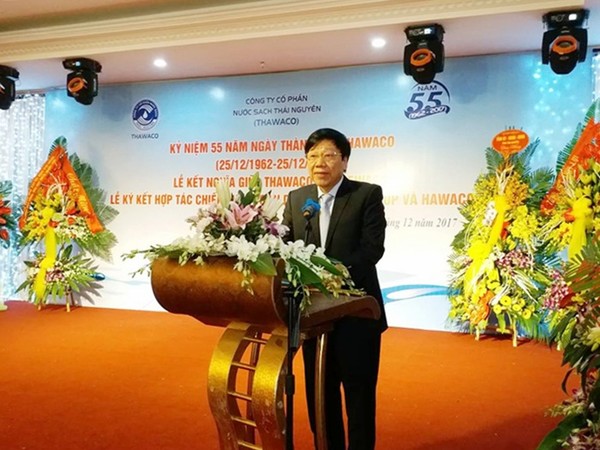 Công ty CP nước sạch Thái Nguyên kỷ niệm 55 năm thành lập