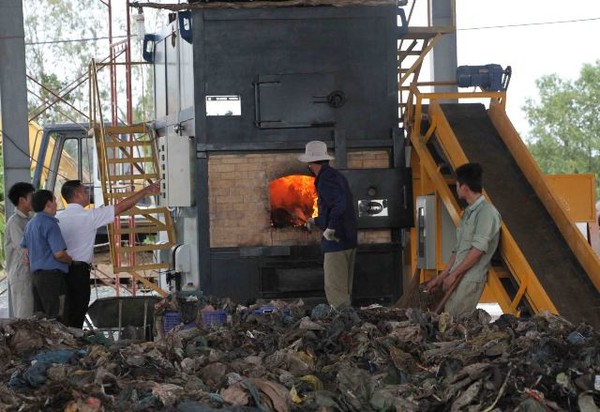 Công nghệ đốt chất thải rắn bằng nguồn vốn xã hội hóa ở Bắc Ninh