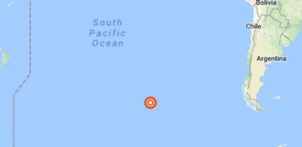 Động đất mạnh 5,7 độ Richter rung chuyển Đông Nam Thái Bình Dương
