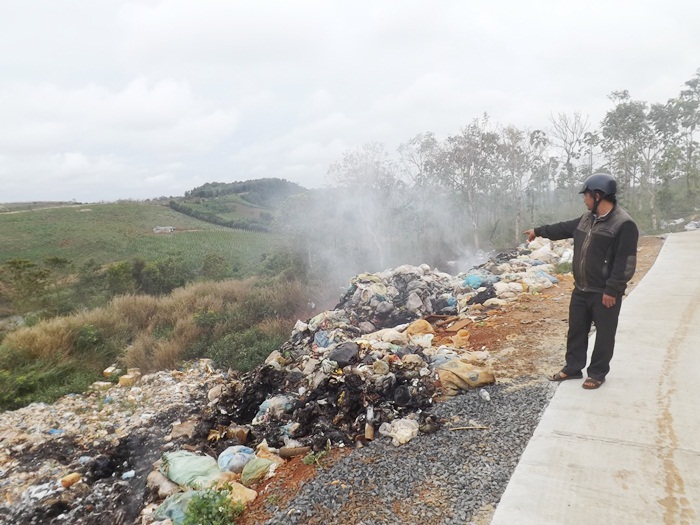 HTX bị tố đổ rác gây ô nhiễm: Sở TNMT đề nghị khắc phục ô nhiễm
