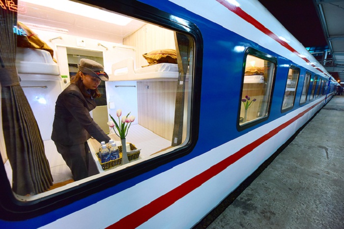 Cận cảnh bên trong đoàn tàu ‘5 sao’ hiện đại nhất Việt Nam