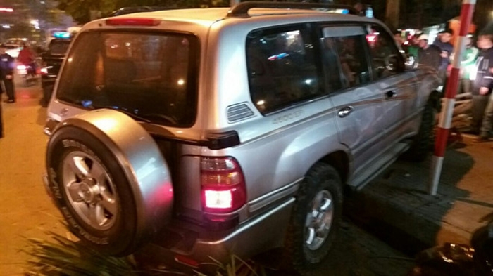 Tạm giữ hình sự tài xế gây tai nạn liên hoàn trên phố ở Hà Nội