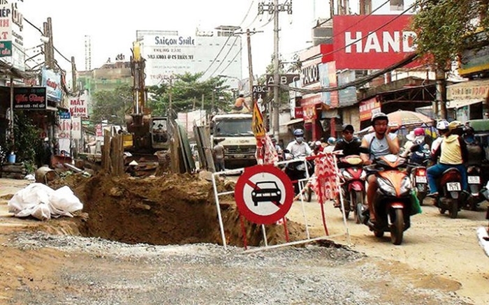 TP HCM: Cấm đào đường trước Tết Mậu Tuất 2018