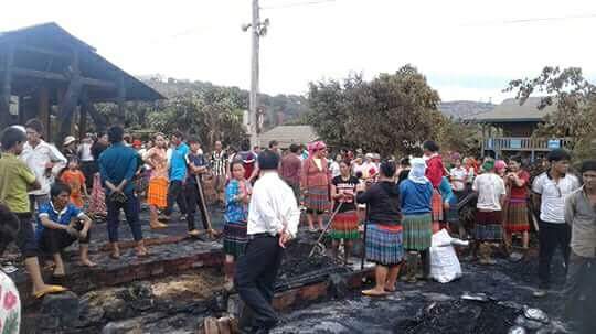 Đăk Nông: Những ngày giáp tết hỏa hoạn đã thiêu rụi 4 căn nhà