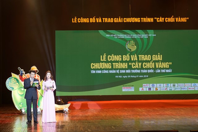Giải thưởng “Cây chổi vàng” tôn vinh công nhân vệ sinh môi trường