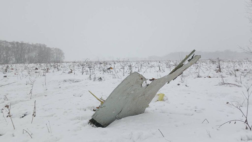 Tiết lộ nguyên nhân sơ bộ vụ máy bay rơi làm 71 người chết ở Nga