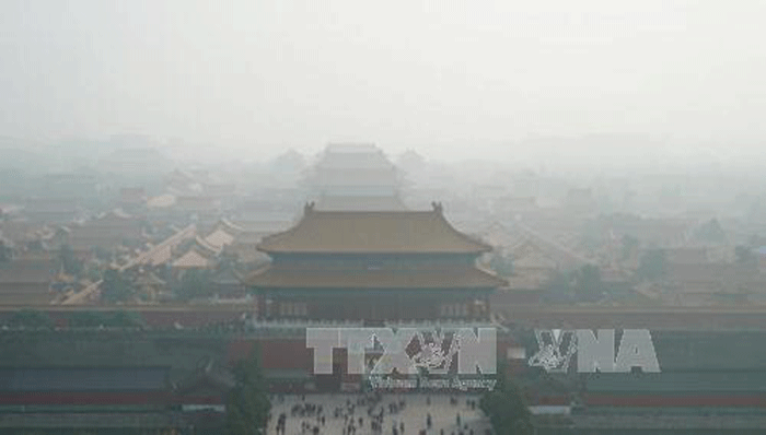 Thủ đô Trung Quốc chìm trong khói mù dịp Tết Nguyên đán