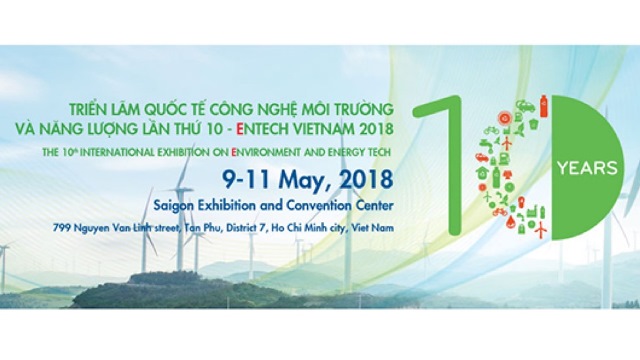 Triển lãm quốc tế về Công nghệ môi trường và Năng lượng 2018