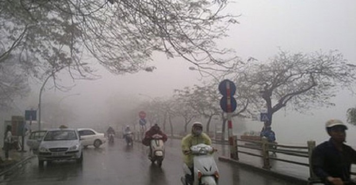 Thời tiết ngày 17/3: Bắc Bộ có sương mù và mưa rải rác