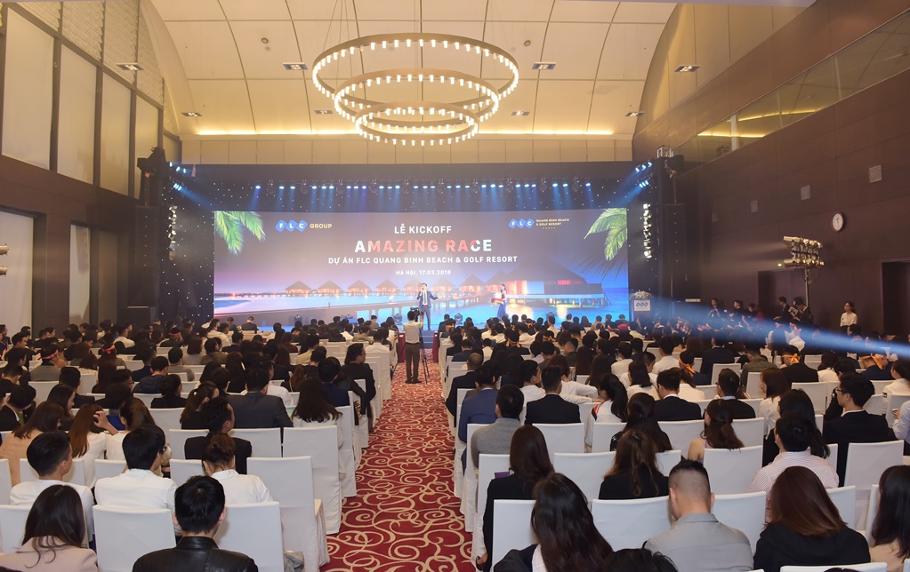 Ngày hội kickoff dự án FLC Quảng Bình với chủ đề Amazing Race