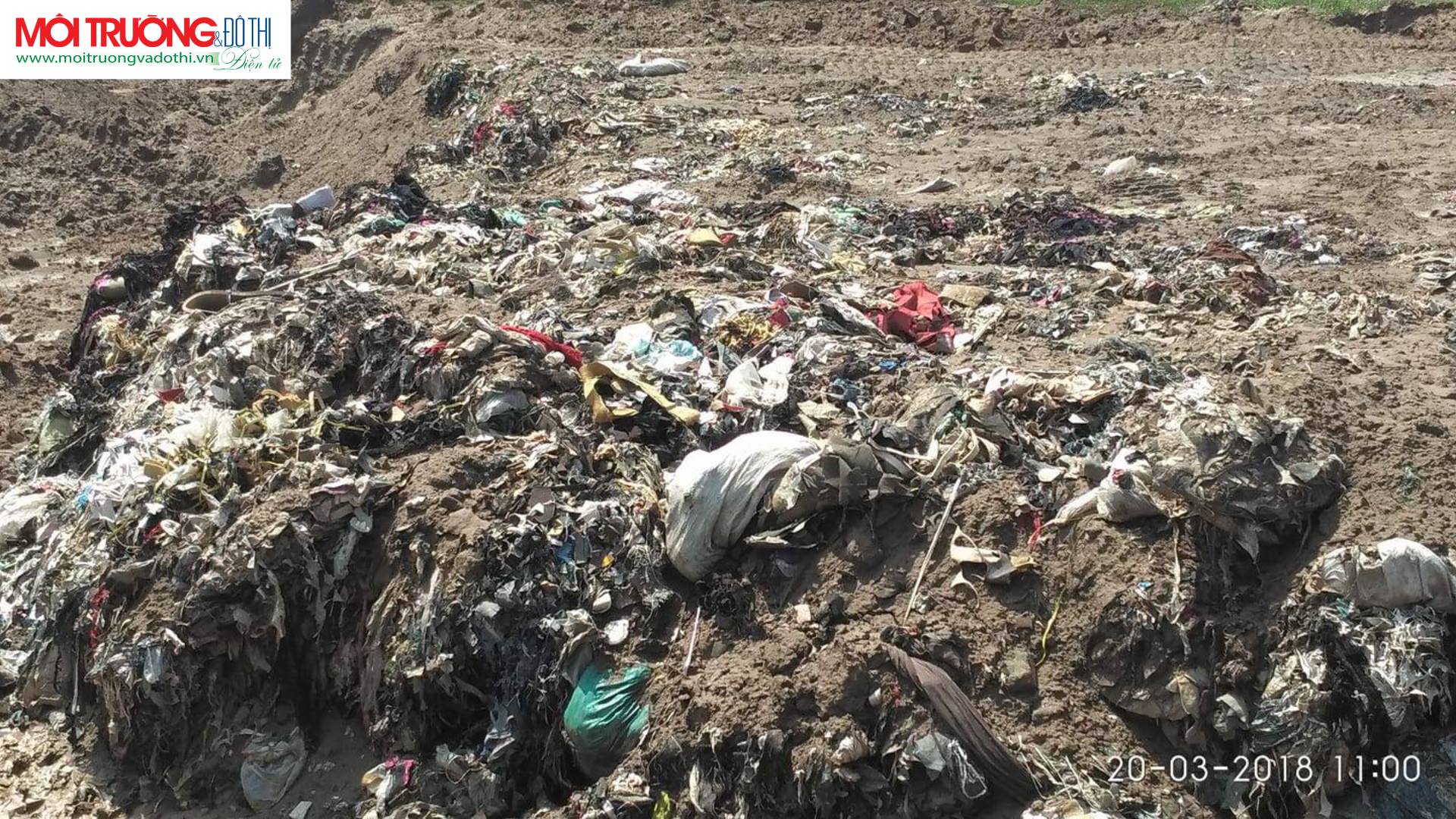 Tiếp vụ đổ trộm rác thải ở Hải Dương: Xã vẫn chờ chỉ đạo từ huyện!
