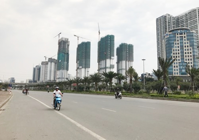 Hà Nội: Tổ chức, phân luồng lại giao thông Đại lộ Thăng Long