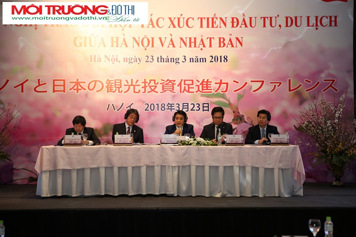 Trao đổi hợp tác xúc tiến đầu tư du lịch giữa Hà Nội và Nhật Bản