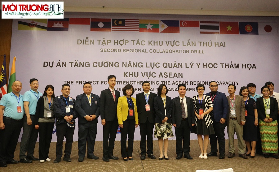 Diễn tập quốc tế nâng cao năng lực ứng phó về y tế trong thảm họa tại Đà Nẵng