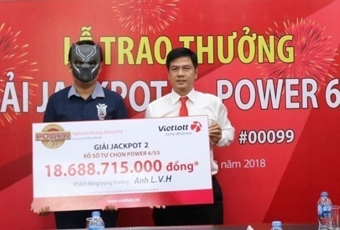 Doanh nhân Kiên Giang trúng Vietlott 18 tỷ đồng