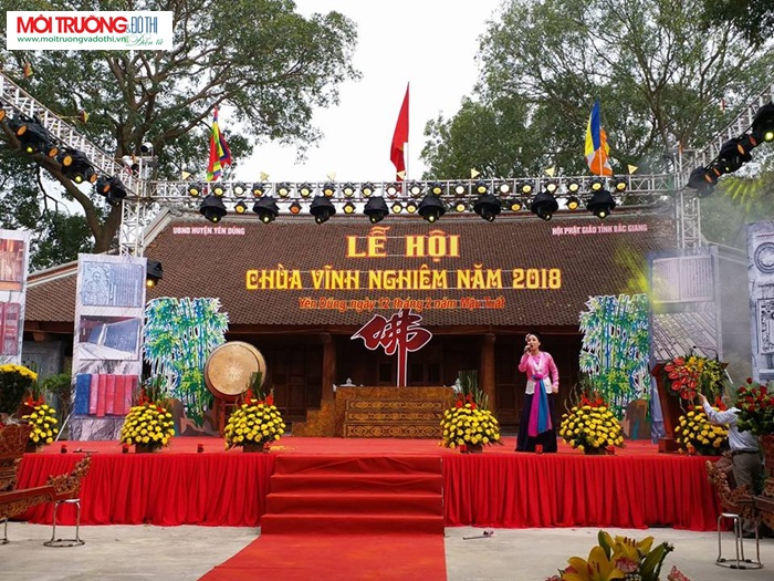Khai hội chùa Vĩnh Nghiêm năm 2018