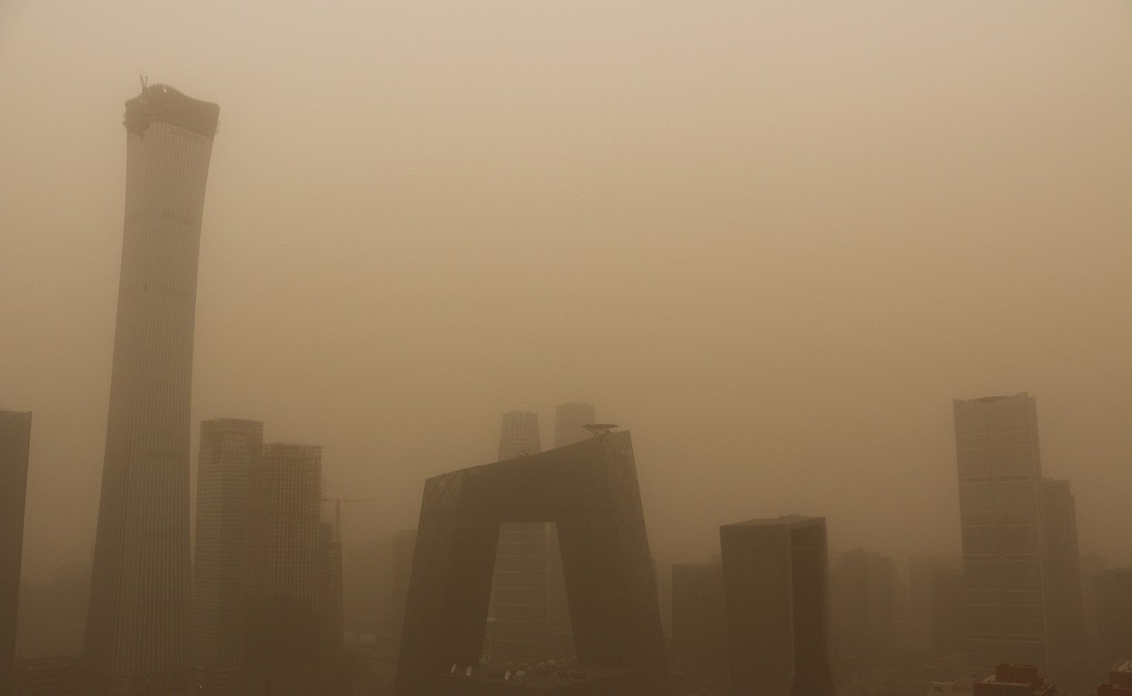 Thành phố Bắc Kinh (Trung Quốc) ô nhiễm nghiêm trọng