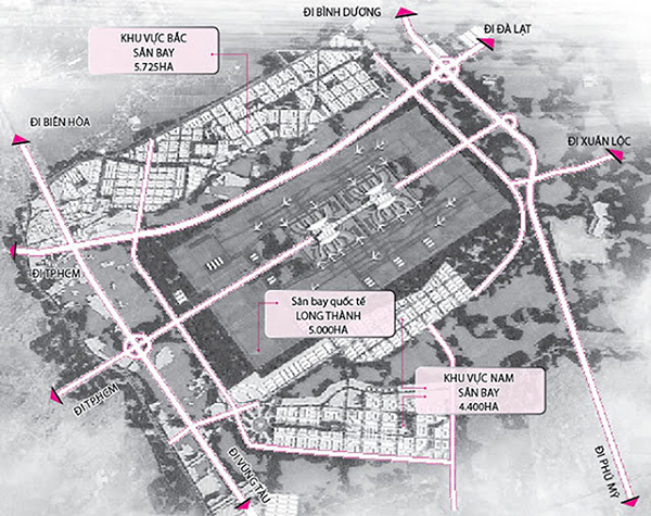 Vốn và quỹ đất sân bay Long Thành: Cần tầm nhìn xa hơn một sân bay