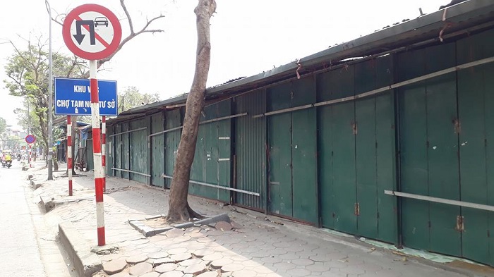 Dãy ki ốt sai phép ở Láng Hạ: Đã đóng cửa khi MT&ĐT VN vào cuộc!
