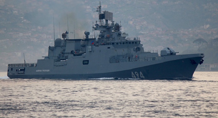 Đội tàu chiến Nga ở rời cảng Sirya sau khi Trump dọa tấn công