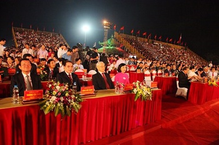 Tổng Bí thư dự Lễ kỷ niệm 1050 năm Nhà nước Đại Cồ Việt