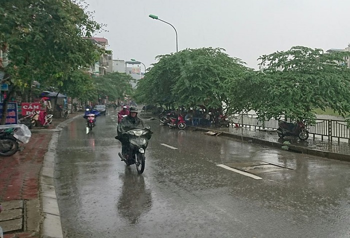 Thời tiết ngày 27/4: Nhiều khu vực có mưa dông