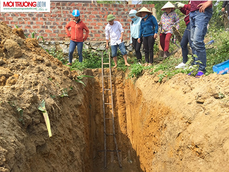 Hà Tĩnh : Sớm khắc phục tình trạng giếng nước bị nhiễm dầu